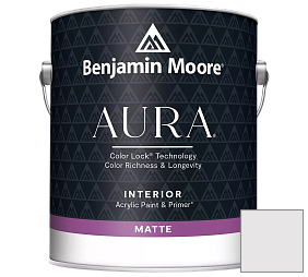 Краска Benjamin Moore Aura Interior Paint - Matte (522) цвет 2116-70 Mirage White