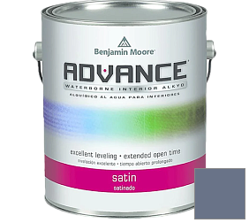 Краска Benjamin Moore 792. Advance Interior Paint-Satin эмаль цвет 1427 French Violet