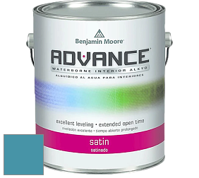 Benjamin Moore 792 Advance Interior Paint-Satin эмаль цвет NCS S 3040-B10G 