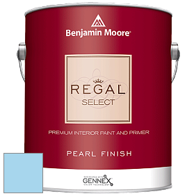 Benjamin Moore 550 Regal Select Waterborne Interior Pearl Finish краска цвет 2065-60 Caribbean Coast