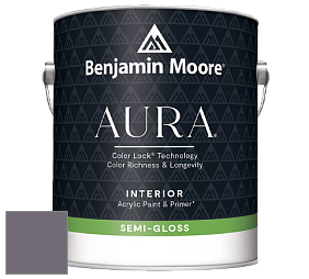 Benjamin Moore Aura 528 Waterborne Interior Semi-gloss Finish краска цвет NCS S 6010-R50B 
