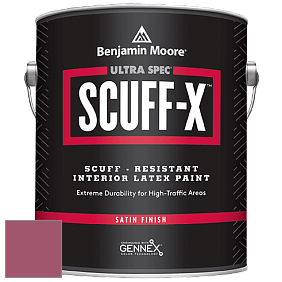 Benjamin Moore 486 Ultra Spec SCUFF-X Interior Satin Finish краска цвет NCS S 3050-R20B 