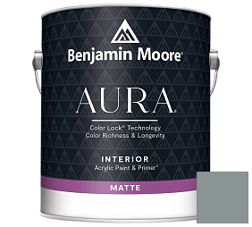 Краска Benjamin Moore Aura 522 Interior Paint - Matte краска цвет HC-162 BM HC-162
