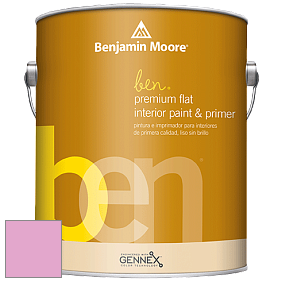 Benjamin Moore Ben W625 Premium Interior Latex Flat краска цвет 2079-50 Rhododendron