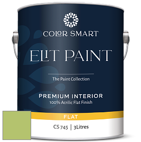 COLOR SMART CS 745 ELIT PAINT глубокоматовая моющаяся краска цвет 2029-40 Stem Green