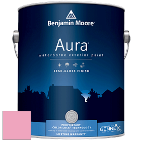 Benjamin Moore Aura 632 Waterborne Exterior Semi-Gloss Finish краска цвет 2000-50 Blush Tone
