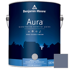 Краска Aura Waterborne Exterior Semi-Gloss Finish (632) цвет 1427 French Violet