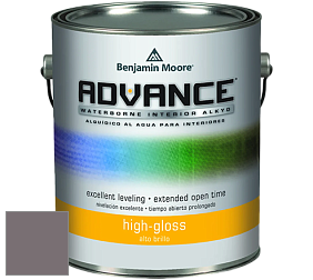 Benjamin Moore 794 Advance Interior Paint-High Gloss глянцевая алкидная эмаль цвет AF-640 