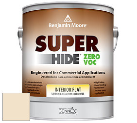 Benjamin Moore 355 Super Hide Zero Voc Interior Flat краска цвет 205 Simply Irresistible