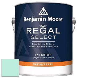 Benjamin Moore 550 Regal Select Waterborne Interior Pearl Finish краска цвет 2044-60 Crystal Clear