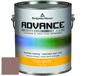 Benjamin Moore 794 Advance Interior Paint-High Gloss глянцевая алкидная эмаль цвет 2103-40 Hickory Stick