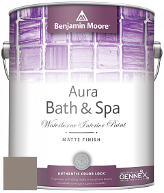 Benjamin Moore Aura 532 Bath & Spa Waterborne Interior Paint Matte Finish краска цвет 2108-40 Stardust