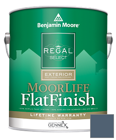 Краска Regal Select Exterior Paint-MoorLife Flat Finish (W105) цвет HC-156 BM HC-156
