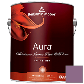 Краска Aura Waterborne Interior Satin Finish (526) цвет 1371 Plum Perfect