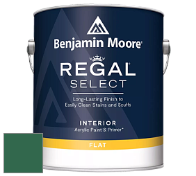 Benjamin Moore 547 Regal Select Waterborne Interior Flat Finish краска цвет NCS S 5040-G 