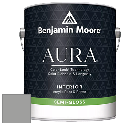 Benjamin Moore Aura 528 Waterborne Interior Semi-gloss Finish краска цвет AF-700 