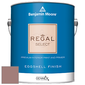 Benjamin Moore 549 Regal Select Waterborne Interior Eggshell Finish краска цвет 2102-40 Brown Teepee