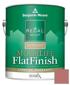 Краска Regal Select Exterior Paint-MoorLife Flat Finish (W105) цвет 1293 Badlands