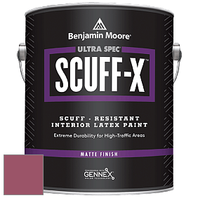 Benjamin Moore 484 Ultra Spec SCUFF-X Interior Matte Finish краска цвет 2085-30 Gypsy Love