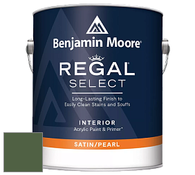 Benjamin Moore 550 Regal Select Waterborne Interior Pearl Finish краска цвет NCS S 6030-G30Y 
