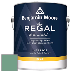 Benjamin Moore 547 Regal Select Waterborne Interior Flat Finish краска цвет NCS S 3030-G 