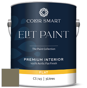 COLOR SMART CS 745 ELIT PAINT глубокоматовая моющаяся краска цвет 2142-30 Mountain Moss