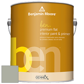 Benjamin Moore Ben W625 Premium Interior Latex Flat краска цвет NCS S 3005-G50Y 