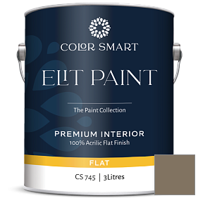Краска COLOR SMART CS 745 ELIT PAINT глубокоматовая моющаяся краска цвет 1533 Bayleaf