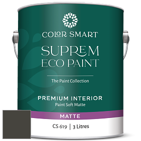 COLOR SMART CS 619 SUPREM ECO PAINT матовая краска цвет NCS S 8505-G80Y 