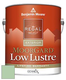 Benjamin Moore W103 Regal Select Exterior Paint-MoorGard Low Lustre Finish краска цвет 2034-50 Acadia Green