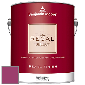 Benjamin Moore 550 Regal Select Waterborne Interior Pearl Finish краска цвет 2077-20 Gypsy Pink
