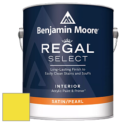 Benjamin Moore 550 Regal Select Waterborne Interior Pearl Finish краска цвет RAL 1018 