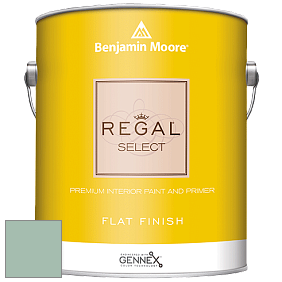 Benjamin Moore 547 Regal Select Waterborne Interior Flat Finish краска цвет 633 Appalachian Trail