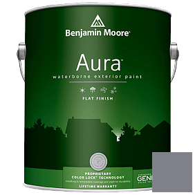 Краска Aura Waterborne Exterior Flat Finish (629) цвет 2118-40 Sea Life