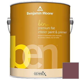 Краска Ben Premium Interior Latex Flat (W625) цвет 2082-20 Plum Raisin