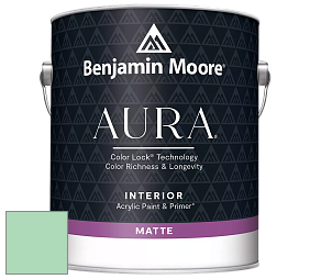 Benjamin Moore Aura 522 Interior Paint - Matte краска цвет 2036-50 Marina Bay