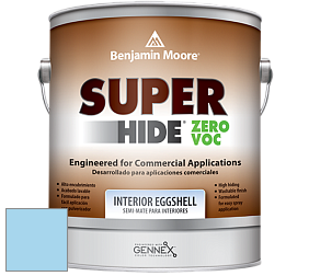 Benjamin Moore 357 Super Hide Zero Voc Interior Eggshell краска цвет 2065-60 Caribbean Coast