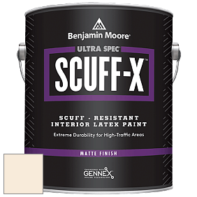 Benjamin Moore 484 Ultra Spec SCUFF-X Interior Matte Finish краска цвет 2015-70 Apricot Ice