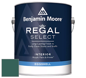 Benjamin Moore 549 Regal Select Waterborne Interior Eggshell Finish краска цвет 2052-20 Marine Aqua
