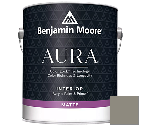 Краска Benjamin Moore Aura Interior Paint - Matte (522) цвет 2137-40 Desert Twilight