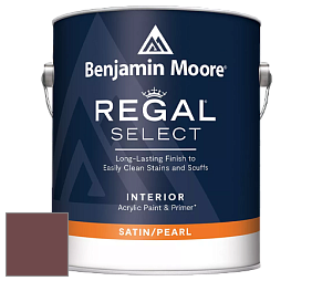 Benjamin Moore 550 Regal Select Waterborne Interior Pearl Finish краска цвет 2082-10 Chestnut