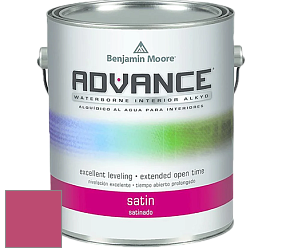 Benjamin Moore 792 Advance Interior Paint-Satin эмаль цвет 2086-30 Rosy Blush