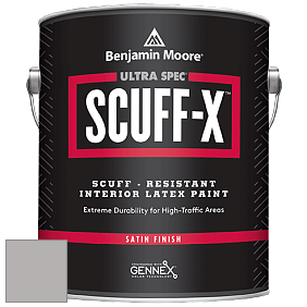 Benjamin Moore 486 Ultra Spec SCUFF-X Interior Satin Finish краска цвет AF-670 