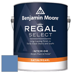 Benjamin Moore 550 Regal Select Waterborne Interior Pearl Finish краска цвет NCS S 3040-R80B 
