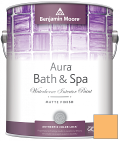 Краска Benjamin Moore Aura Bath & Spa Interior Paint Matte Finish (532) цвет 2017-40 Sweet Orange