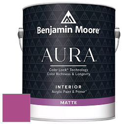 Benjamin Moore Aura 522 Interior Paint - Matte краска цвет 2077-30 Hot Lips