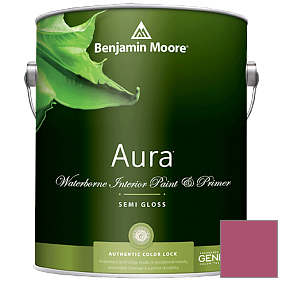Краска Aura Waterborne Interior Semi-gloss Finish (528) цвет 1349 Pink Corsage