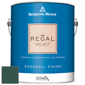 Benjamin Moore 549 Regal Select Waterborne Interior Eggshell Finish краска цвет 2047-10 Forest Green