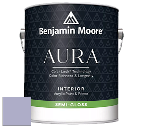 Benjamin Moore Aura 528 Waterborne Interior Semi-gloss Finish краска цвет 1404 Crocus