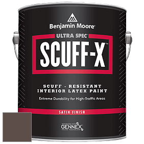 Benjamin Moore 486 Ultra Spec SCUFF-X Interior Satin Finish краска цвет AF-175 